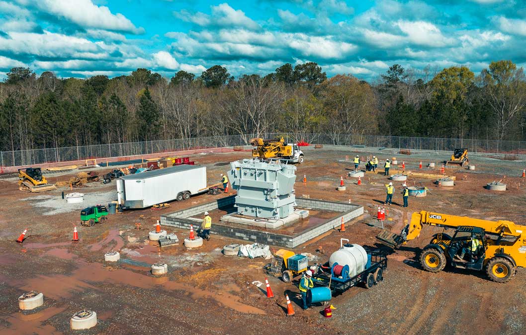 Substation-Construction